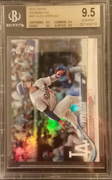 2018 Topps Alex Verdugo 
