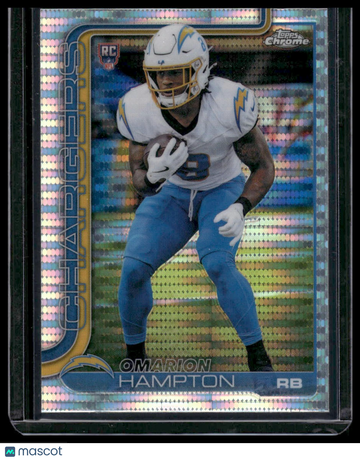 2025 Topps Chrome Omarion Hampton #324 Prizm RC