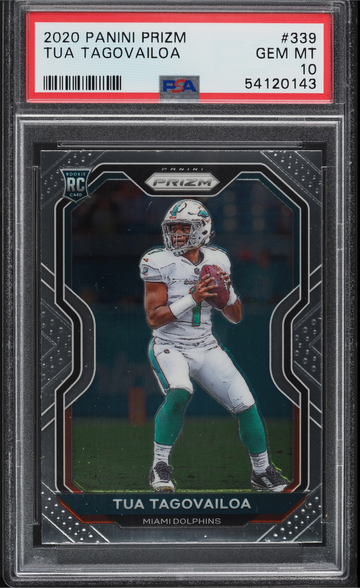 Tua Tagovailoa 2020 Panini Prizm  Rookie #339 PSA 10