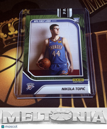 2024-25 Panini Instant NBA RPS First Look Nikola Topić #RPS-12 Jungle SN RC