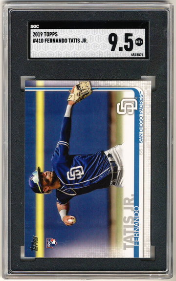  2019 Topps #410 Fernando Tatis Jr. RC SGC