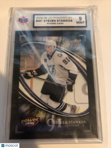 2008-09 Upper Deck Power Play Steven Stamkos #387 Rookie KSA 9