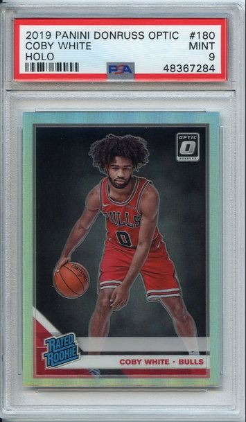 Coby White Optic Holo PSA 9