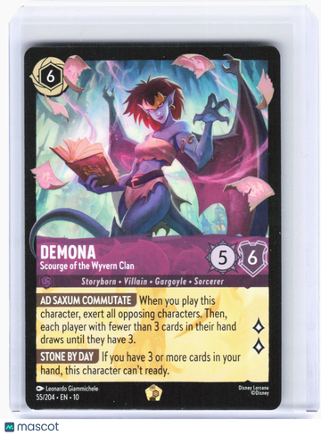 Whispers in the Well Demona - Scourge of the Wyvern Clan Non-Foil Legendary #55