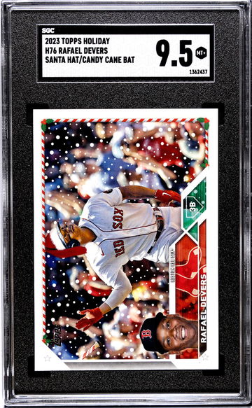 2023 Topps Holiday Rafael Devers #H76 SGC 9.5