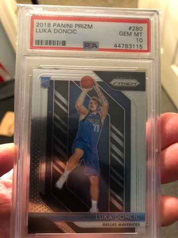 Luka Doncic 2018 Prizm PSA 10