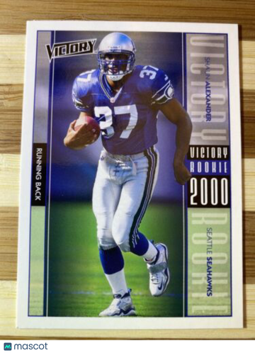 2000 Upper Deck Ultimate Victory Shaun Alexander #139 Rookie Seahawks