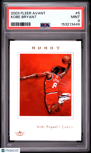 2003 Fleer Avant Kobe Bryant #5 PSA 9
