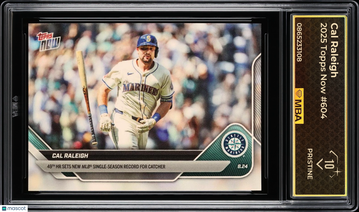 2025 Topps Now Cal Raleigh #604 MBA 10
