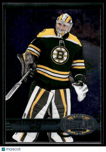 2021-22 SkyBox Metal Universe Jeremy Swayman #R-5 1997-98 Retro Rookies