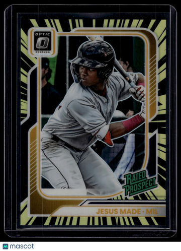 2026 Donruss Jesus Made #107 Optic Electricity SN