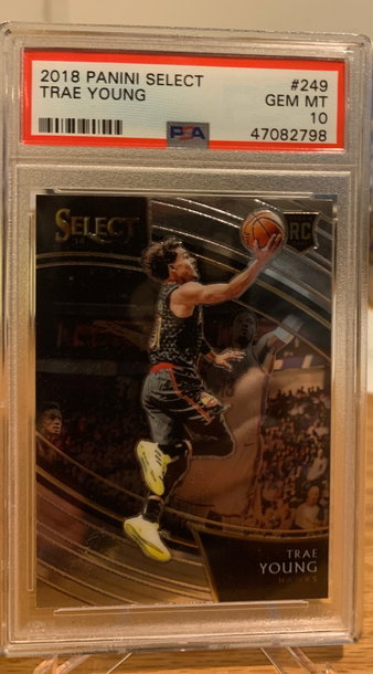 Trae Young 2018 Select Courtside RC PSA 10 