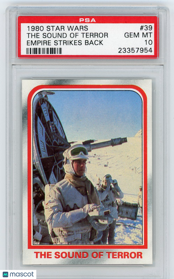 1980 Star Wars Empire Strikes Back The Sound Of Terror #39 PSA 10