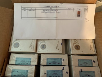 2020 T-206 Topps 206 Series 2 Lot of 20 Sealed Boxes 
