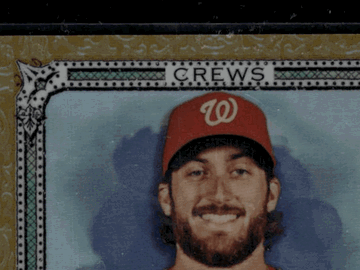2025 Topps Allen & Ginter Dylan Crews Washington Nationals RC Trading Card #120 19/50