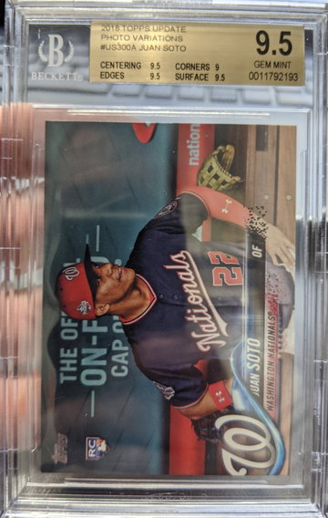 2018 Topps Update Variation Juan Soto