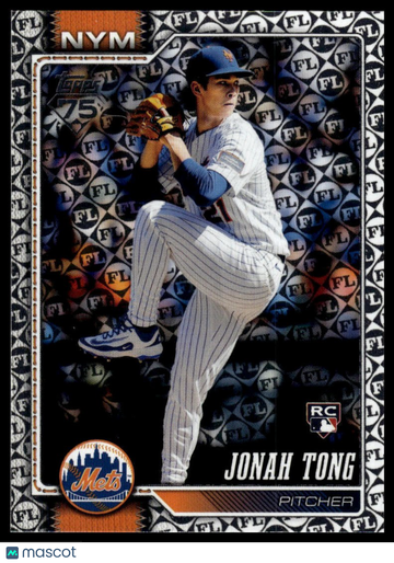 2026 Topps Jonah Tong #4 Spring Training