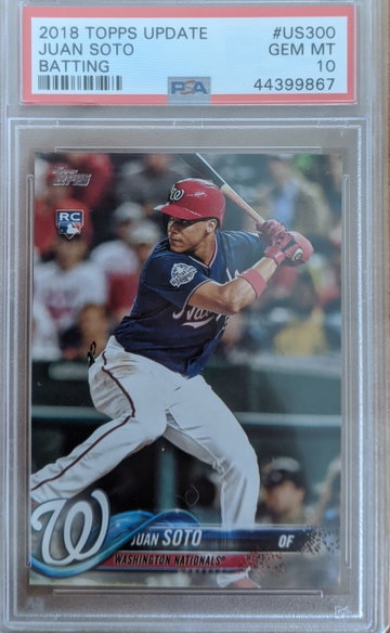 2018 Topps Update US300 Juan Soto RC Rookie
