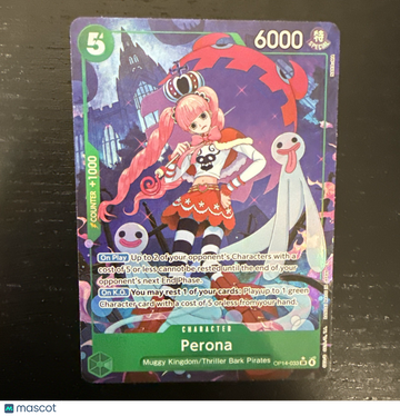 Perona Foil Super Rare Full Art #OP14-033