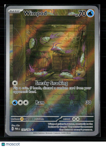 2023 Paradox Rift Wimpod Holo Secret Rare #191/182