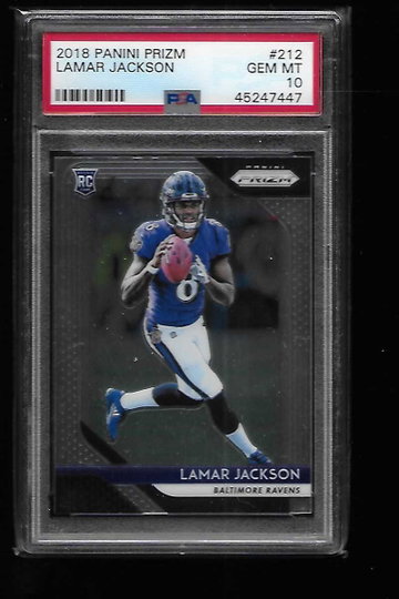 2018 Prizm Lamar Jackson