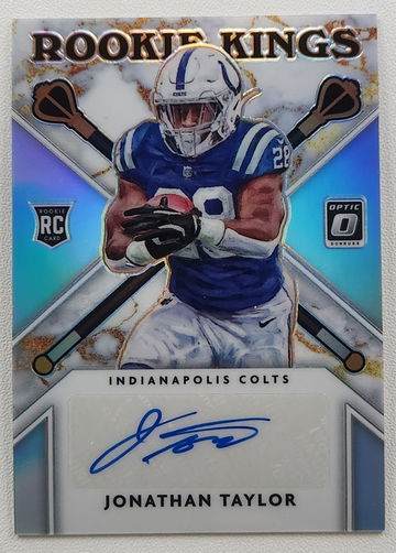 2020 Jonathan Taylor Rookie Kings Auto Prizm /49 SP