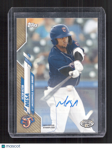 2020 Topps Pro Debut Victor Victor Mesa #PD-91 Autographs Gold AU,SN
