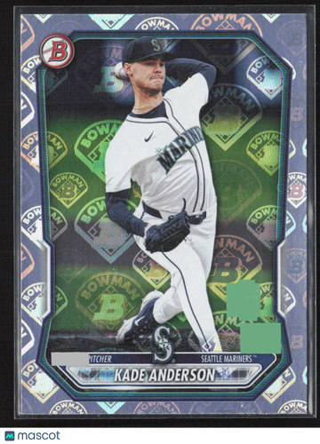 2026 Bowman Kade Anderson #BP-1 Lunar Glow Refractor