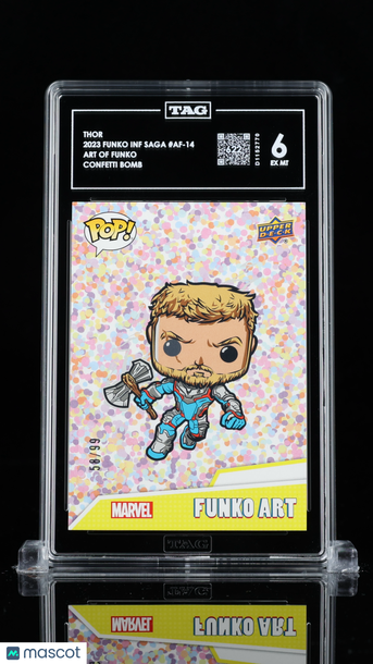 2023 Funko Marvel Infinity Saga Thor #AF-14 Confetti Bomb TAG 6