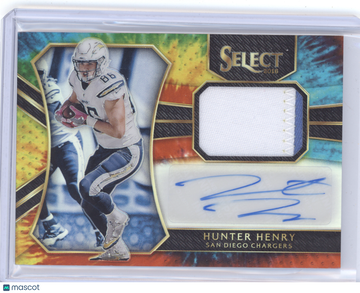 2016 Panini Select Hunter Henry #RM-HH Tie-Dye 02/25 Patch Memorabilia
