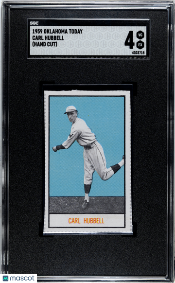 1959 Oklahoma Today Carl Hubbell SGC 4