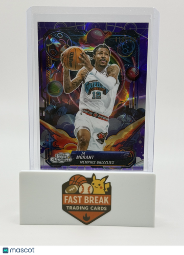 2026 Topps Chrome Cosmic Ja Morant #PRP-8 Purple Propulsion /150