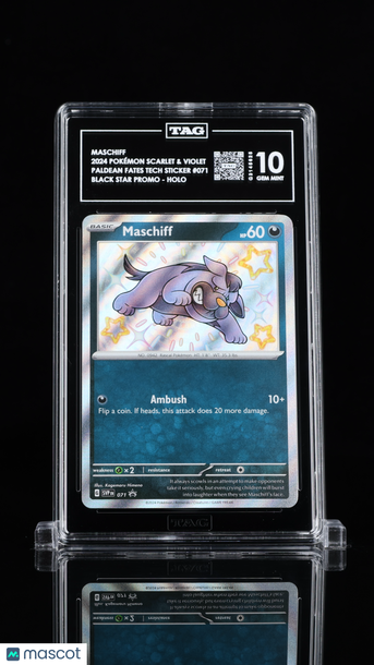 Pokémon Scarlet & Violet Black Star Promos Maschiff TAG 10 #071
