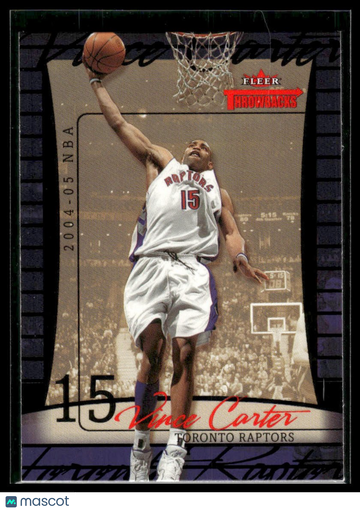 2004-05 Fleer Throwbacks Vince Carter #58