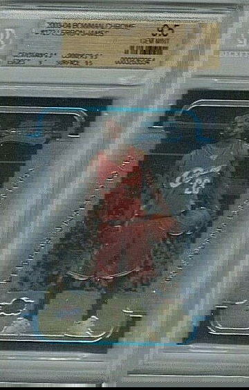 2003 Bowman Chrome Rookies and Stars #123 LeBron James BGS 9.5 Gem Mint