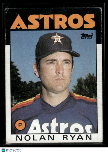 1986 Topps Nolan Ryan #100