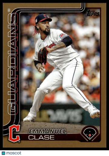 2025 Topps Emmanuel Clase #326 Gold SN