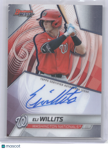 2025 Bowman's Best Autograph Eli Willits #B25-EW