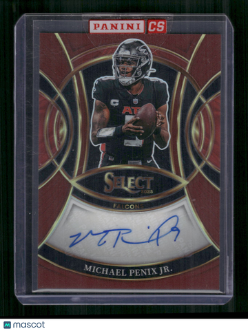 2025 Panini Select Michael Penix Jr. #SP-MPJ Signatures /75
