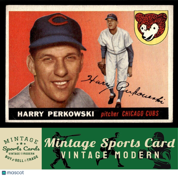 1955 Topps Harry Perkowski #184