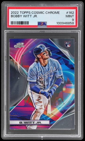 2022 Topps Cosmic Chrome Bobby Witt Jr. PSA 9