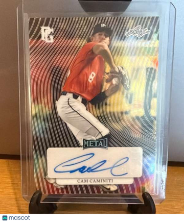 2023 Leaf Metal Perfect Game Marble Cam Caminiti #MA-CC1