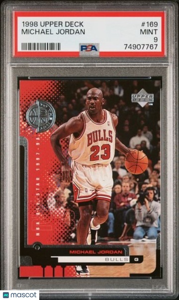 1998 Upper Deck Michael Jordan #169 PSA 9
