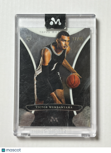 2023-24 Topps Mercury Victor Wembanyama Victor Wembanyama #13 Nicely Centered Mint Parallel/Variety Rookie Short Print 1