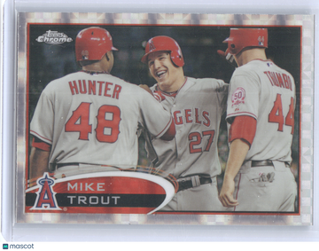 2012 Topps Chrome Mike Trout #144 Xfractor