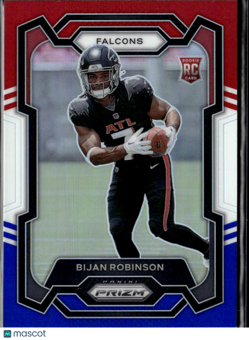 Bijan Robinson 2023 Panini Prizm RC Red White Blue Atlanta Falcons
