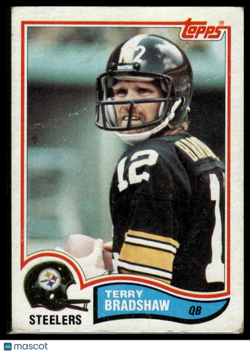 1982 Topps Terry Bradshaw #204