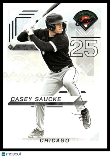 2025 Panini Prospect Edition Casey Saucke #65