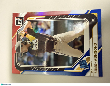 2026 Donruss Sung-Mun Song #15 Red and Blue