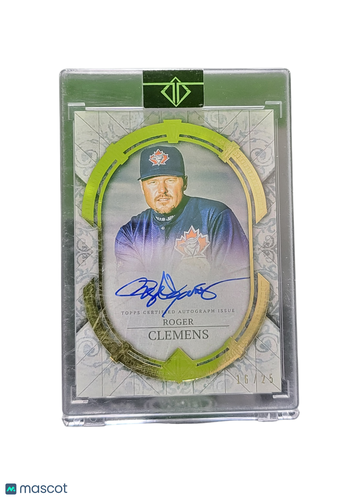 2024 Topps Tribute Roger Clemens #TCA-RCL Green
